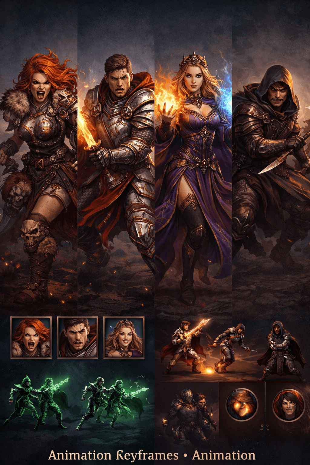 Projektowanie postaci do gry akcji