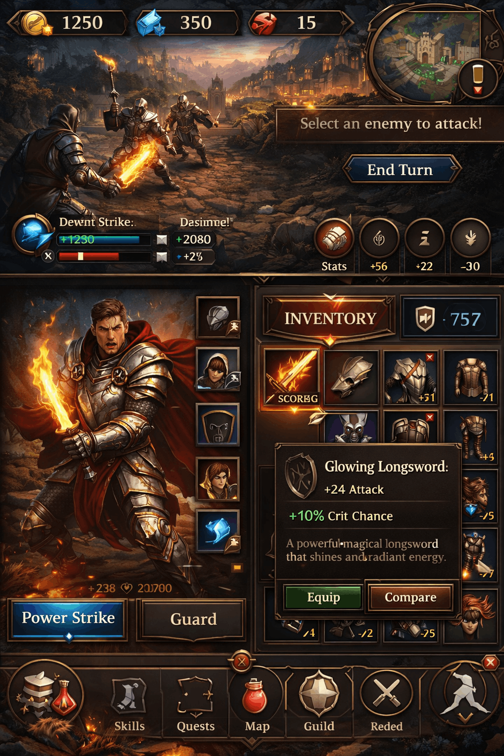 Projektowanie interfejsu gry strategicznej